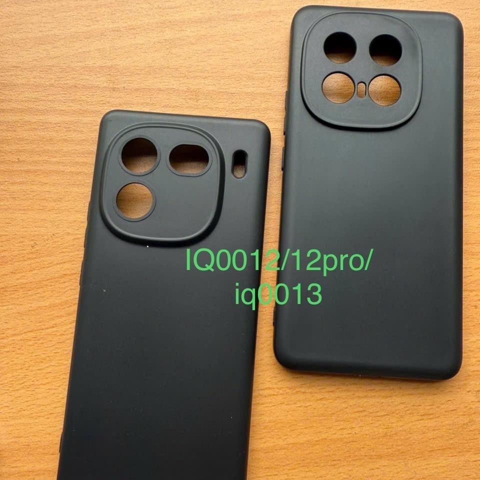 Ốp lưng dẻo Vivo iQOO 12  ,iQOO 12 Pro , iQOO 13 ( màu đen) khoét mắt bảo vệ Camera