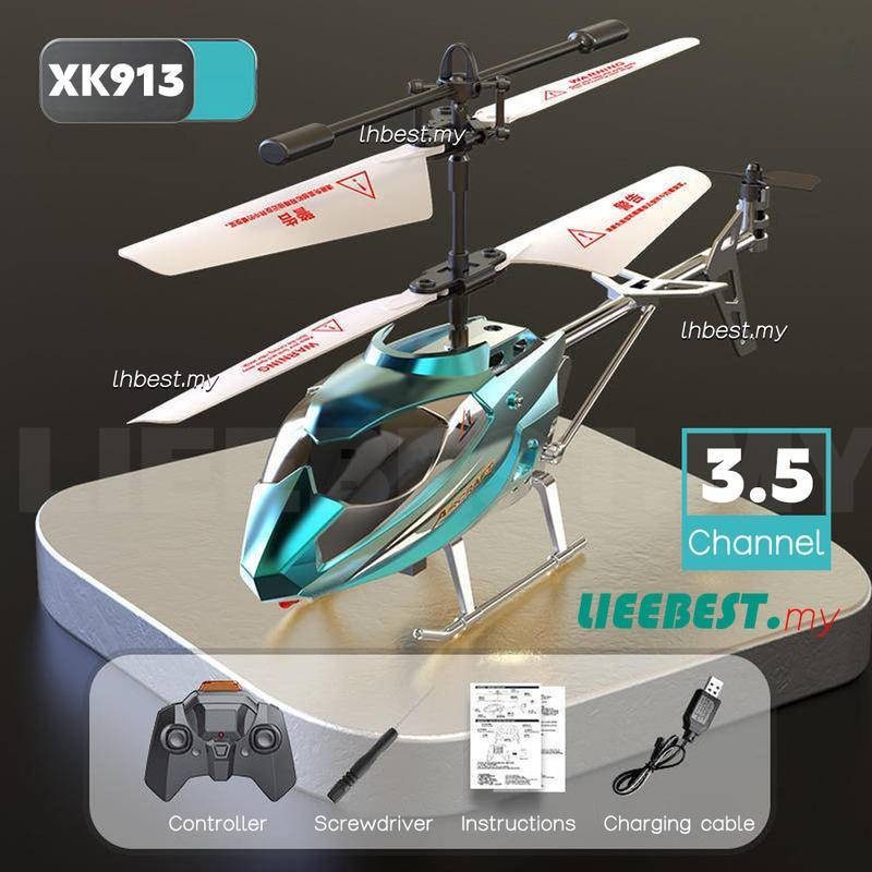 Đồ chơi kế hoạch máy bay trực thăng từ xa RC 3.5./ 2.5 kênh Điều Khiển Từ Xa Trực Thăng Bay Trẻ Em B