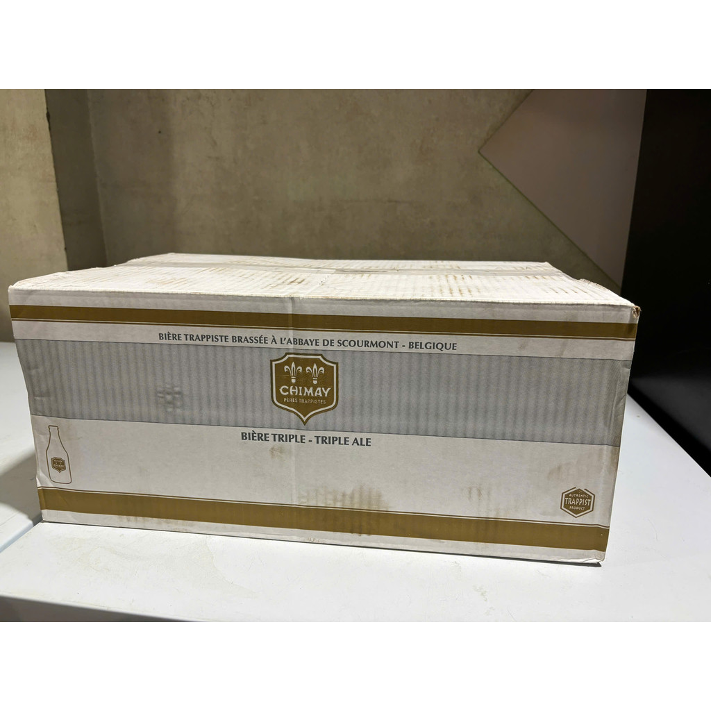 Bia Chimay trắng 8% - Chimay Triple - nhập khẩu Bỉ - 1 thùng 24 chai 330ml