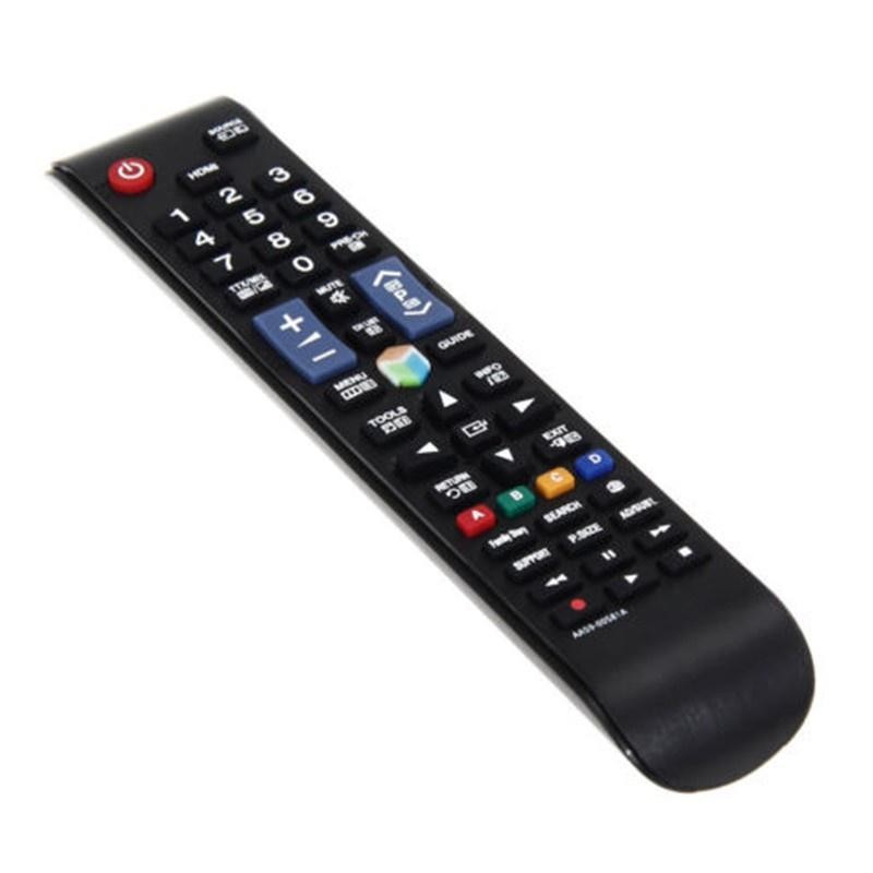 Điều khiển từ xa TV thay thế màu đen cho TV LCD thông minh Samsung a59-00581a