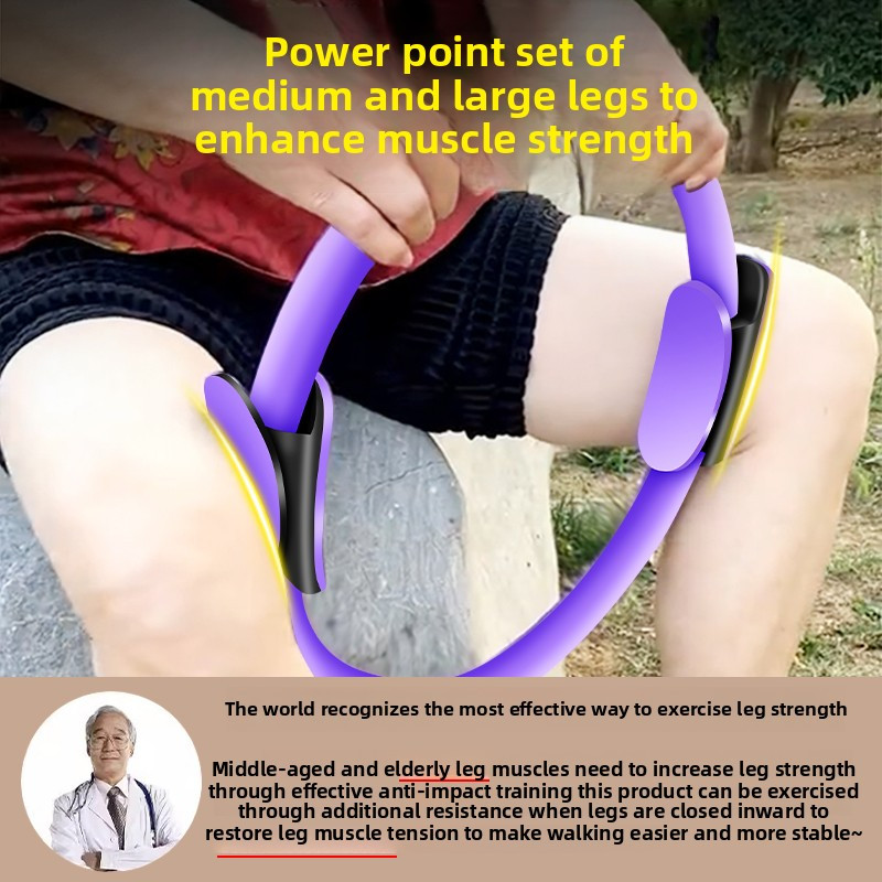 Pilates Circle Limb Resistance Yoga Circle Magic, Yoga Training Ring Pilates Magic Ring Full Body To