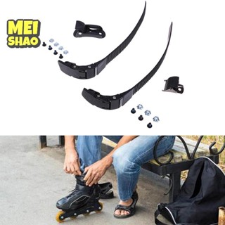 Meishao Thay Thế Giày Trượt Bộ Dây Đeo Nội Tuyến Có Khóa Giày Skag Phụ Kiện Dây Đeo Đẹp