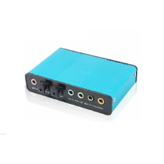 Card Âm Thanh USB 6CH + Optical Audio - Âm Thanh 5.1 Chất Lượng Cao Cho Máy Tính & Laptop