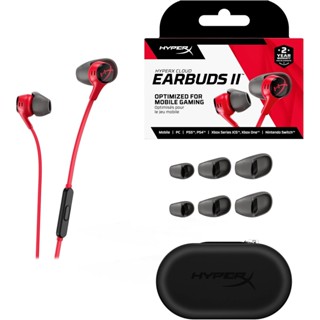 Tai nghe chơi game HyperX Cloud Earbuds II 2 có Mic Tai nghe nhét tai có dây âm thanh trong trò chơi cho điện thoại PS4 PS5 Xbox Series