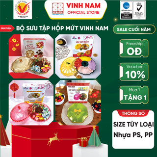 Bộ Sưu Tập Hộp Mứt Tết Cao Cấp Vinh Nam Plastic Hộp Bánh Kẹo Sang Trọng Khay Đựng Mứt Bánh Tết
