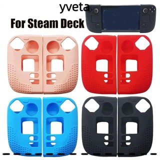 Bộ điều khiển YVETA Tay áo silicon, Bảo vệ bảng điều khiển chống mồ hôi chống trượt, Phụ tùng Công thái học mềm DIY Vỏ bảo vệ tay cầm chơi game cho sàn hơi nước