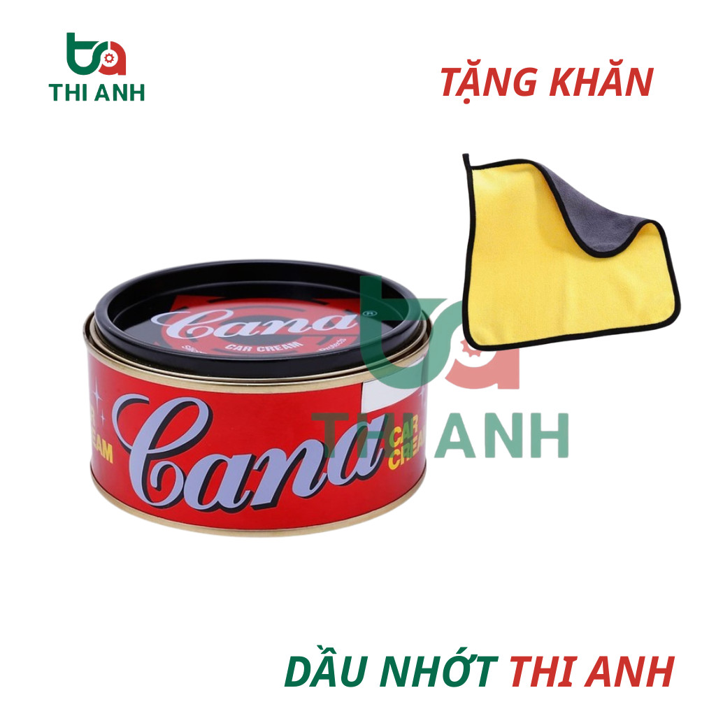 Kem Đánh Bóng Xóa Trầy Xước Sơn Ô tô - Xe Máy Cana Car Cream 100g - 220g