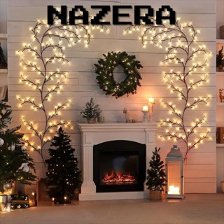 NAZERA Dây LED Giáng Sinh , 72 / 96 / 144 Đèn LED Chiếu Sáng Dạng Cây Nho, Mô Phỏng Chất Lượng Cao Mây USB Đèn Mây Trang Trí Tường