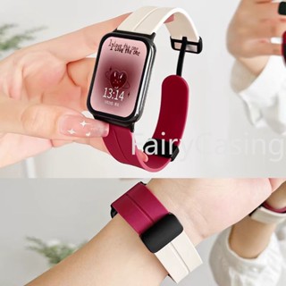 Dây đeo silicon thể thao từ tính cho vòng đeo tay Xiaomi Mi Band 9 Pro Correa cho Xiaomi Redmi Watch 4 / Mi Band 8 Pro Phụ kiện đai