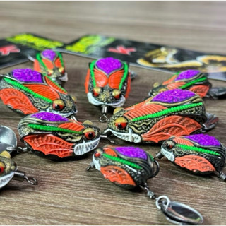 Mồi Nhái Hơi Thái Lan Toman Ve Sầu 7g 3.5g Action Nổi Chuyên Săn Lóc Siêu Nhạy, Mồi Câu Lure Cao Cấp tuannghiafishing