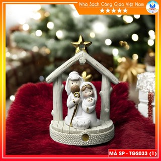  Tượng Noel Giáng Sinh mini 11cm TGS033 Quà tặng Công Giáo trang trí Noel 