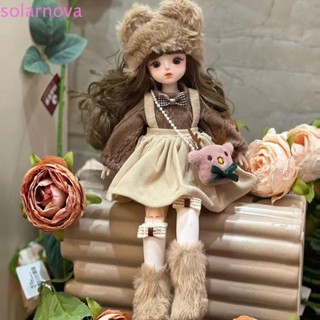  Solarnova 30cm Búp bê BJD kèm quần áo 1   6 SD Mắt hấp dẫn Công chúa Dress Up Búp bê BJD Tóc dài giống như thật Cao gót Công chúa thanh lịch Bóng trang điểm chung Búp bê trẻ sơ sinh 