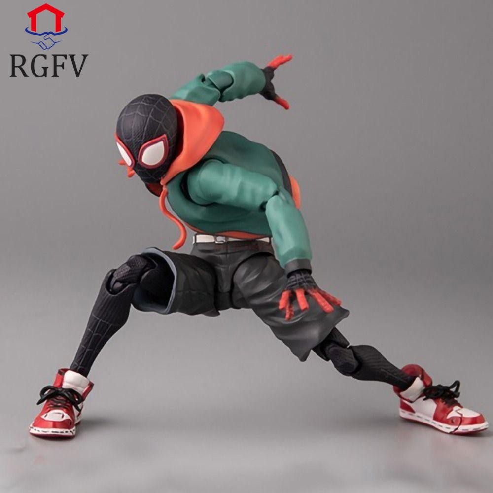 Rgfv Miles Anime Nhân Vật Hành Động, Vượt Qua Người Nhện PVC Người Nhện Hình, Đồ Chơi Mô Hình Marvel