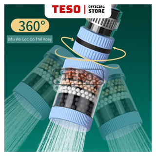 [Xoay 360] Đầu Lọc Nước Trực Tiếp Tại Vòi 6 Lớp Xoay 360 Độ - Đầu Vòi Lọc Nước 6 Tầng - TESOVN
