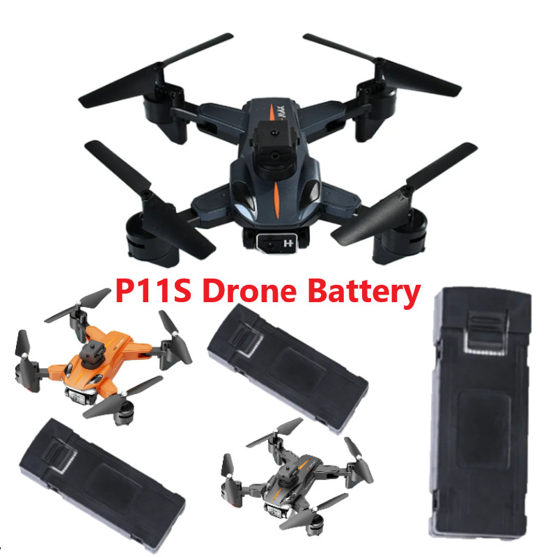 Pin máy bay không người lái P11S 3.7V 1800 Mah 4K HD Camera RC Quadcopter Lipo Batteria Phụ tùng cũn