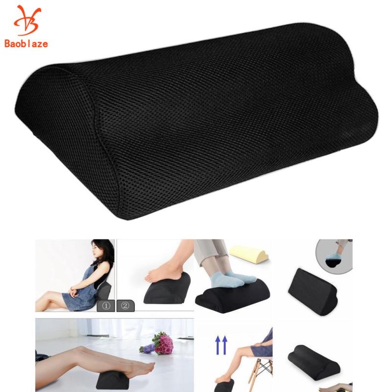 Foot Rest Office Under Desk Chống Trơn Trượt Ergonomic Footrest Cushion Leg Clearance