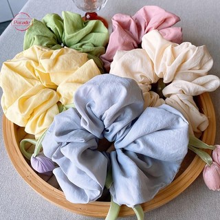 Diễu Hành Dễ Thương Dây Buộc Tóc Tulip Thanh Lịch Tulip Scrunchies Dành Cho Nữ Bé Gái Thời Trang Co Giãn Tóc Ngọt Ngào Phụ Kiện Tóc Quà Tặng VN