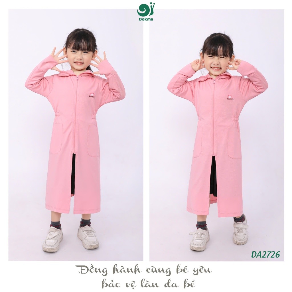 Áo chống nắng dáng dài Dokma DA2726
