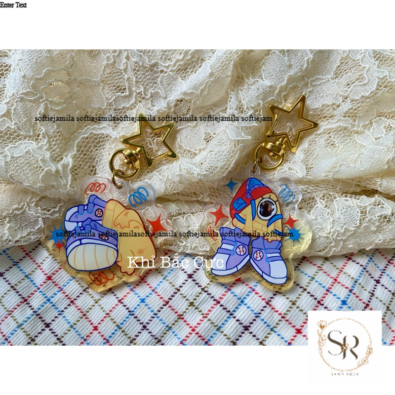 Móc khoá keychain hoạt hình Baby Bill Cipher Gravity Falls