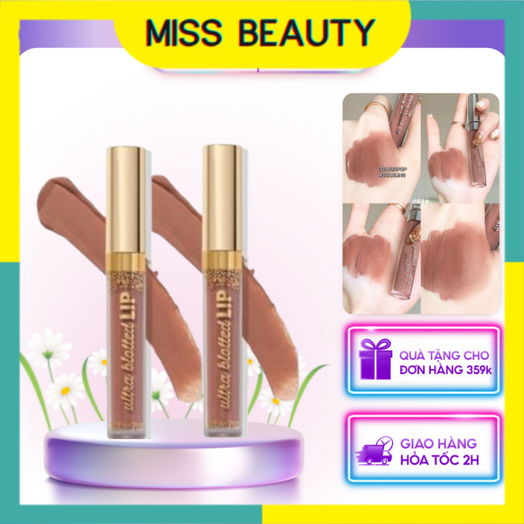 [NEW 2024] Son kem lì màu nude cực tây Colourpop Nude Matte Liquid Lipstick - #Starling