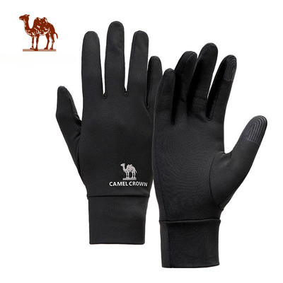 Găng tay màn hình cảm ứng mỏng dành cho nam và nữ CAMEL CROWN  Giữ ấm khi đi xe đạp Chơi thể thao ngoài trời