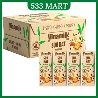 Thùng 24 hộp Sữa hạt 9 loại hạt Vinamilk 180ml