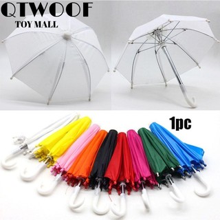 QTWOOF   Dù Che Mưa Mini Nhiều Màu Sắc Phong Cách Mỹ Mới Dành Cho Búp Bê