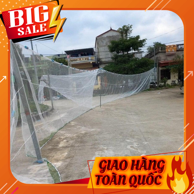 Lưới Quét Tôm , Kéo Cá , Vét Tép Ao Hồ Dài 10m Cao 2m - Chemeng Store