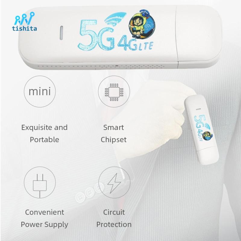 Modem định tuyến WiFi Thiết bị Internet di động Bộ chuyển đổi 150Mbps cho máy tính xách tay để bàn