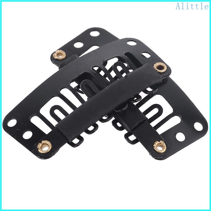Alia 10 Chiếc 32 Mm Hình Chữ U Kẹp Tóc Kim Loại Cho Phần Mở Rộng Tóc Sợi Ngang Kẹp Tóc Giả