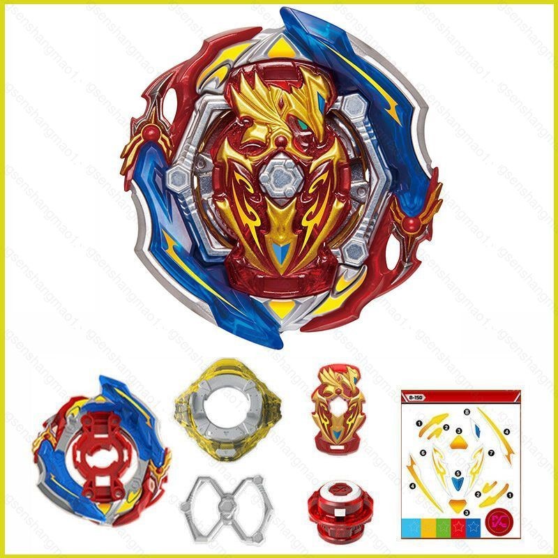 PS1 Takara Tomy Beyblade Burst GT B-150 Booster Union Achilles.Cn.Xt Retsu No Launcher Quà Tặng Đồ C