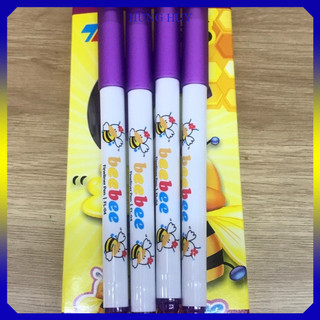 hộp 10 bút bebe tím thiên long