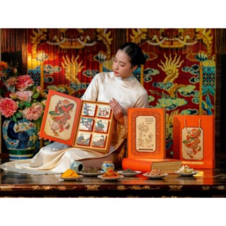  Hộp Quà Tết 2026 Farmers Book – Set Quà Việt Nam Cao Cấp Trà Và Mứt Thích Hợp Biếu Tặng – Lục Lam 