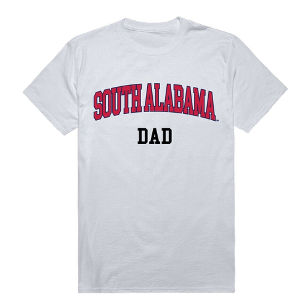 Đại học Nam Alabama Jaguars Usa Dad Cha Ncaa Cotton Tee Áo