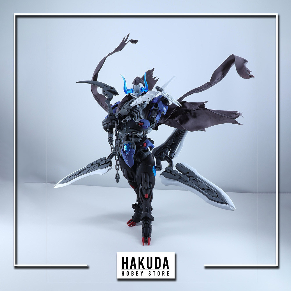 Mô hình 1/10 NBD 009 Lone Shadow (Đợt 1 kèm Base, Áo choàng, Effect) - Chính hãng Hemoxian