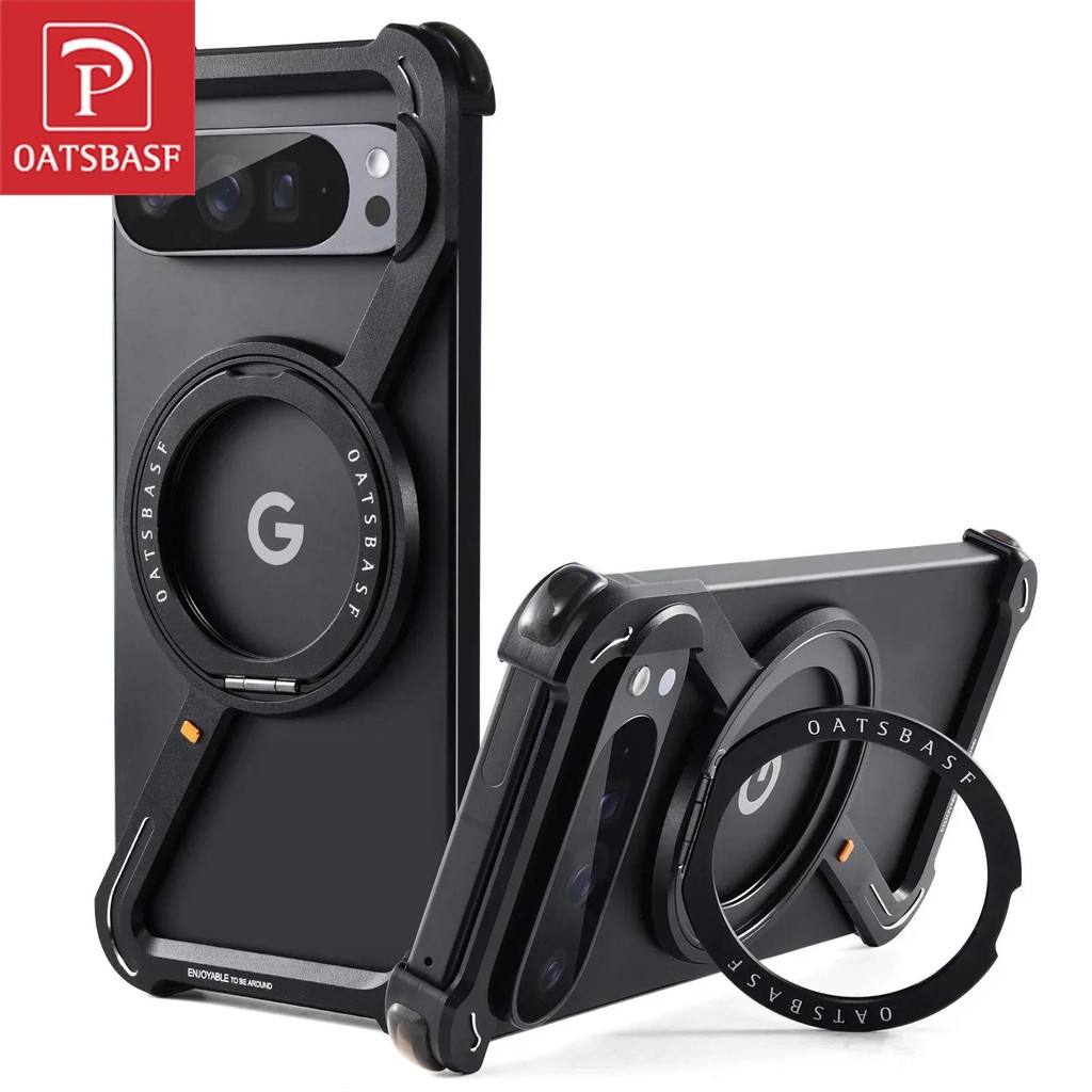 Ốp lưng OATSBASF Z Ốp lưng kim loại không khung cho Google Pixel 9 Pro XL / Pixel 10 Pro XL / Pixel 