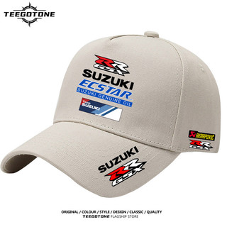 Suzuki Suzuki GSX Xe Máy Xe Tay Ga Xung Quanh Vịt Lưỡi Mũ Đua Xe Đạp Nam Cotton Che Nắng Hút Mồ Hôi Mũ Bóng Chày