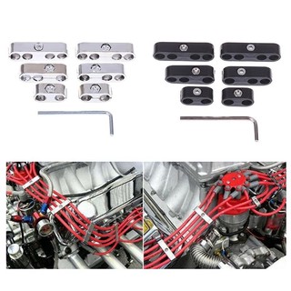Tmoy 7MM 8MM Bộ chia dây bugi đa năng Bugi phích cắm dây tách chia cho Chevy cho Ford cho Mopar TCS
