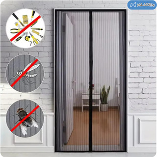  Rèm cửa chống muỗi rèm chống muỗi loại tốt rèm cửa từ tính tự dính tự động đóng kín lưới dày đặc 