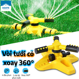  Máy phun nước sân vườn tự động 360 độ Tưới cỏ Cỏ Vòi phun quay Hệ thống phun nước xoay Đồ dùng làm vườn 