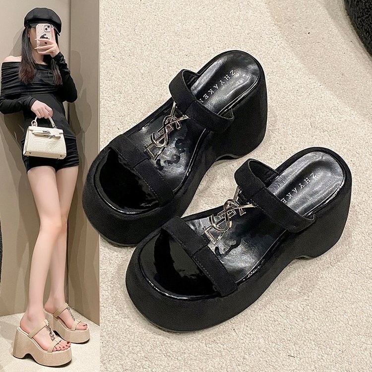Nữ Giày Dép Nữ Nữ Dép Nữ Dép Tăng Chiều Cao Dép Dép Dép Sandal Nữ