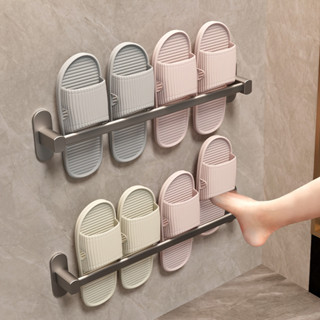 Kệ Để Giày Dép Thanh Carbon Siêu Bền Không Gỉ Cài Dép Dán Tường Giá Móc Đồ Phơi Khăn Tắm, Kệ Treo Đồ Đa Năng PEACH