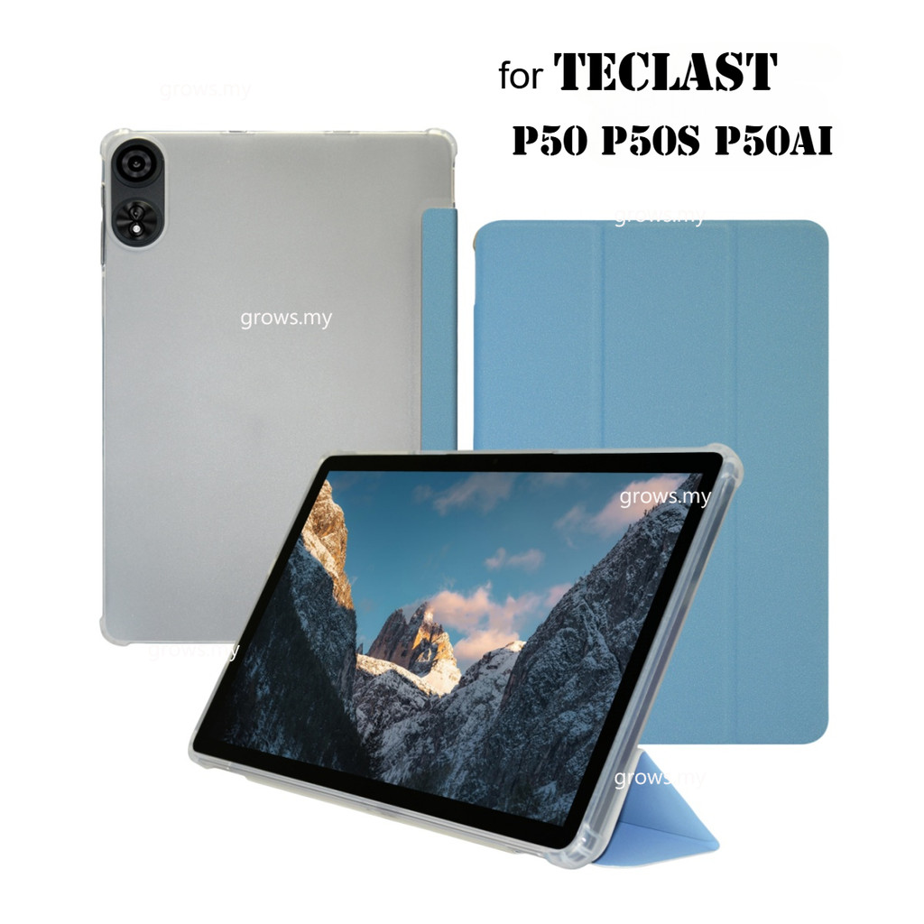 Ốp Lật Cho Teclast P50Ai P50 P50S 2024 11 Inch Cho Máy Tính Bảng Teclast P50 AI Vỏ Đa Góc Hỗ Trợ Da 