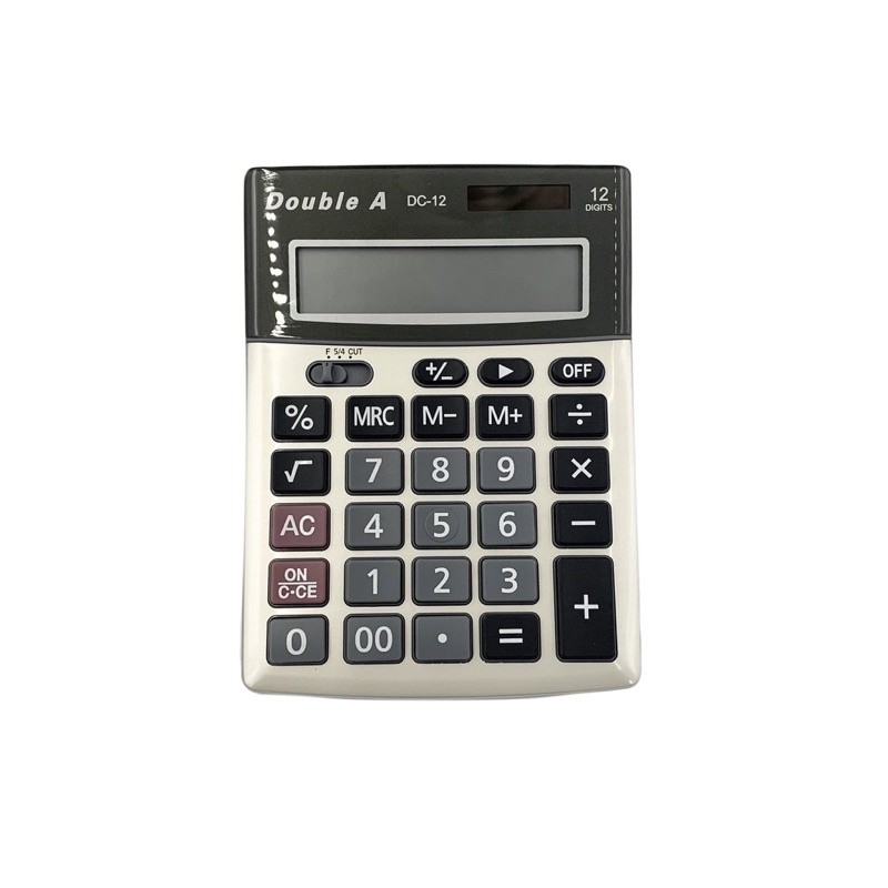 Máy tính, máy tính tiền cơ bản 12 số Double A DC-12 DC12.