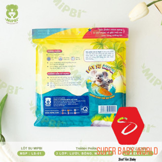  Miếng Lót Phân Su Cao Cấp Mipbi Việt Nam - Lót Phân Xu Sơ Sinh Cao Cấp Mipbi Cho Bé  30 Tờ  
