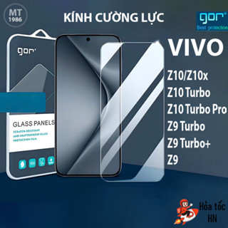 Kính Cường Lực Gor Vivo iQOO Z10/ Z10x/ iQOO Z10 Turbo/ Z10 Turbo Pro/ Z9/Z9 TURBO/ Z9 TURBO PLUS/ Trong Suốt - Hãng GOR