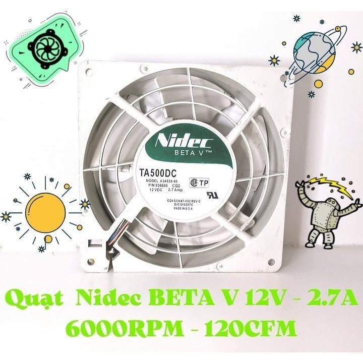 Quạt Tản Nhiệt Máy Tính 12V - 2.7A 12cm - Fan Cooling PC