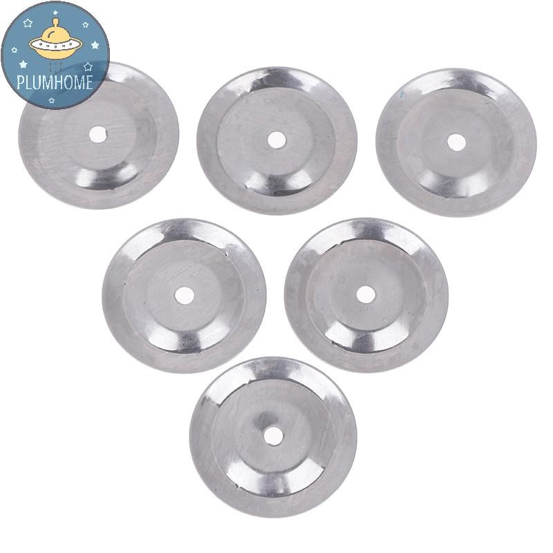 PLUMHOME 50 Chiếc Chuông Tambourine Chuông Jingle Bell Thép Không Gỉ Cho Chuông Tay Nhà Thờ Trống Sn