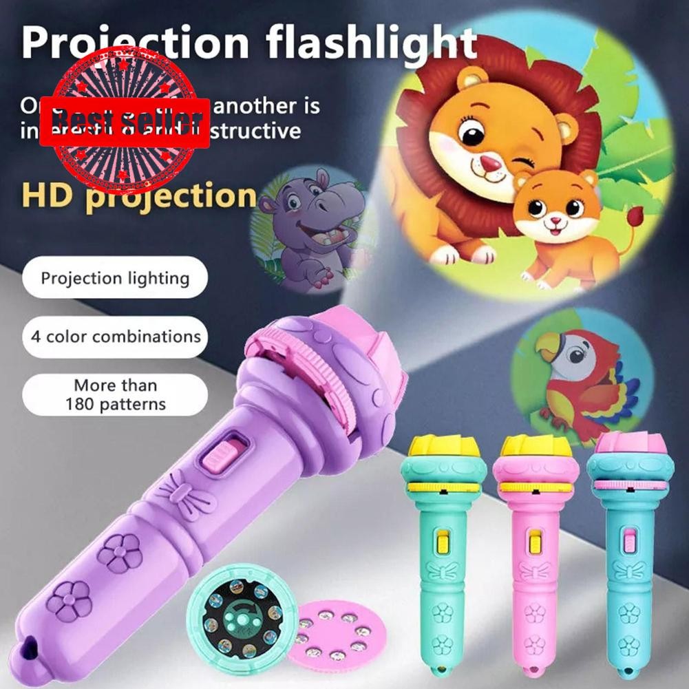 Better _ Life Mini Phát Sáng Đèn Pin Chiếu Trượt Máy Chiếu Đèn Pin Chiếu Cho Trẻ Em Đồ Chơi Trẻ Em G