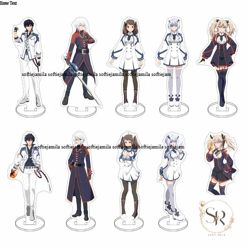 NEW Anime The misfits of the Demon King Academy Acrylic Stand Anos Voldigoad Decoration Misha Necron